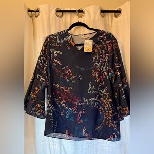 Multicolor Women's Top